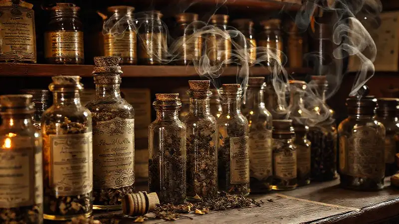 Un apotecario antiguo
