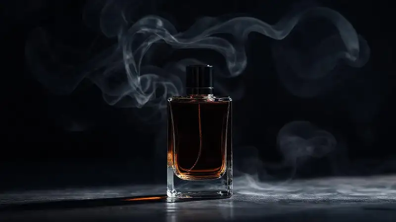 Un perfume lujoso y abstracto