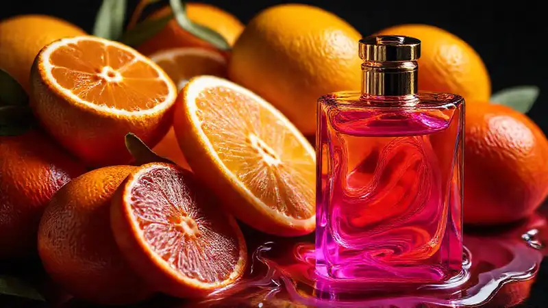Cítricos macerados dan perfume elegante