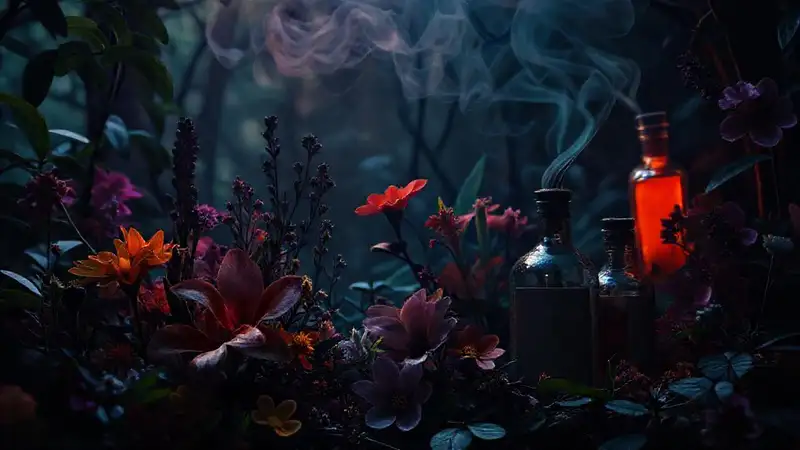 Magia vegetal y misterio oscuro