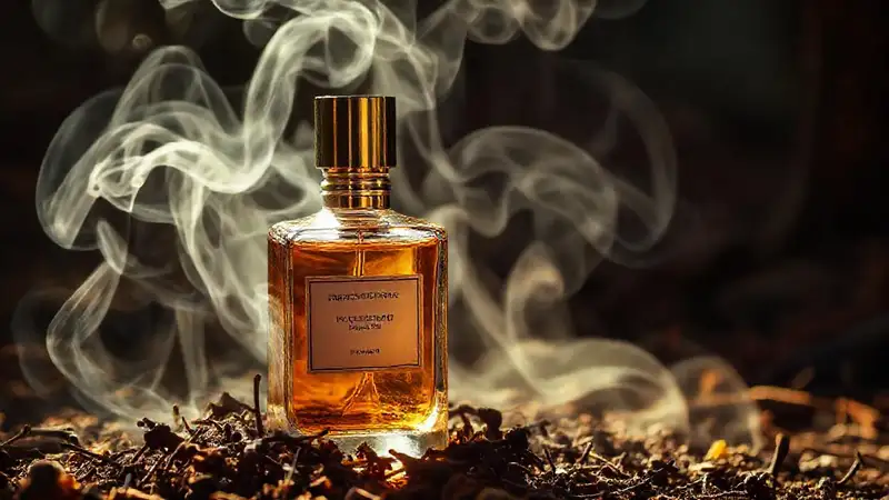 Un perfume terroso y lujoso emerge