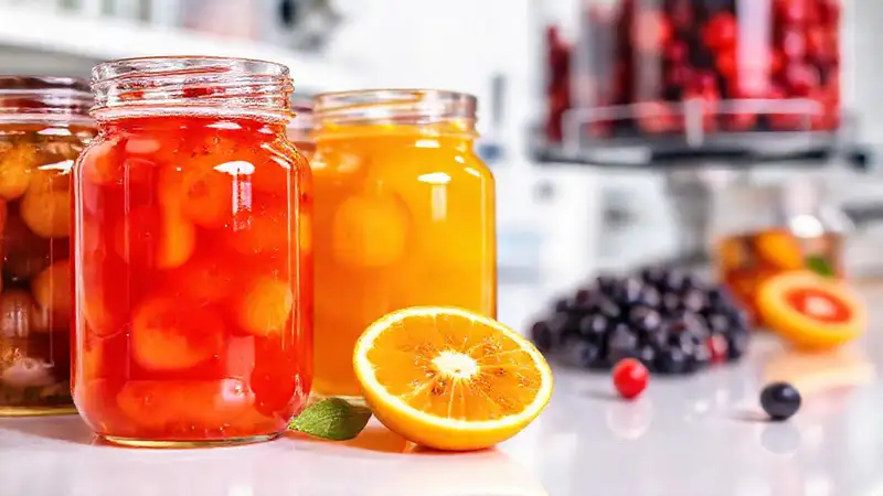 Extracción y conservación de frutas vibrantes