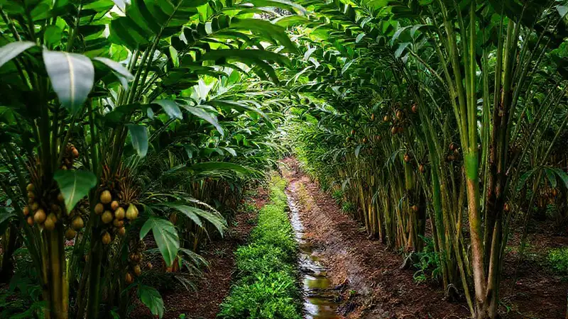 Planta de cardamomo