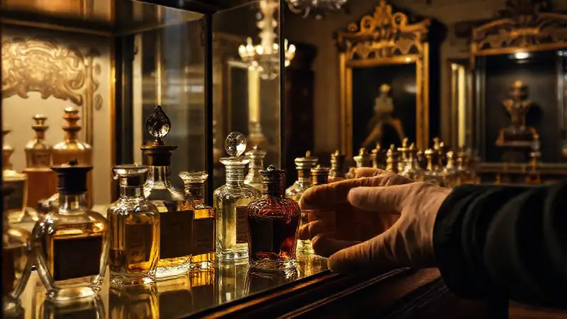 Perfumes antiguos brillan en arte clásico