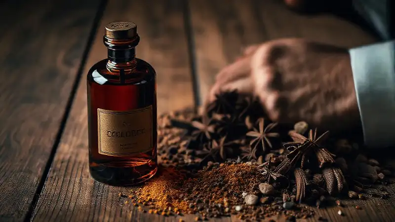 Un aroma especiado y lujoso emerge