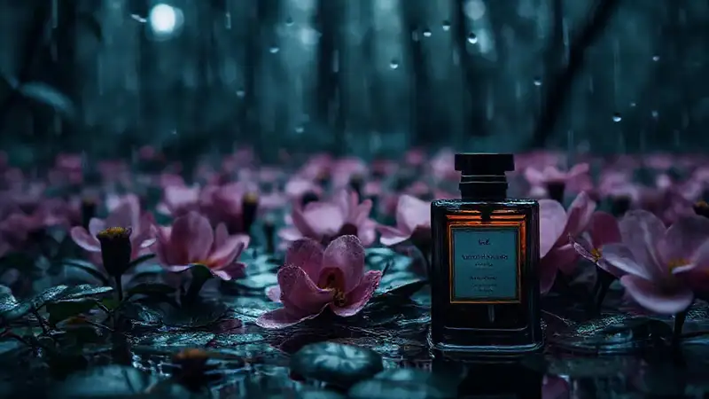 Perfume oscuro captura la selva acuática