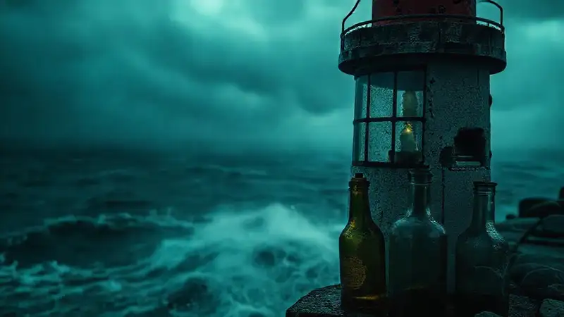 Un mar oscuro