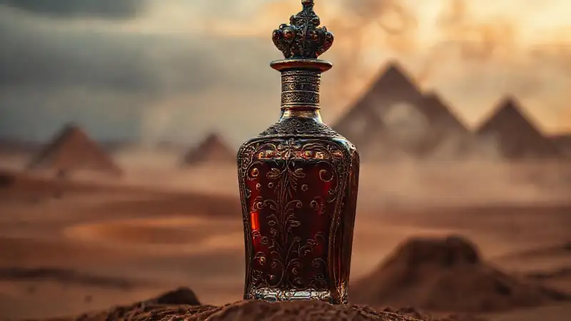 Una botella exótica emana misterio del desierto