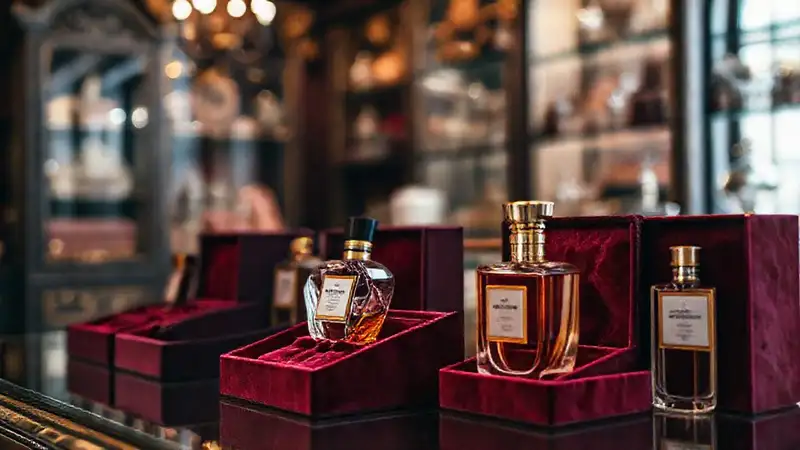Perfumes lujosos evocan sofisticación y elegancia