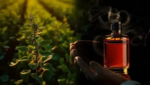 El vétiver crea un aroma sofisticado