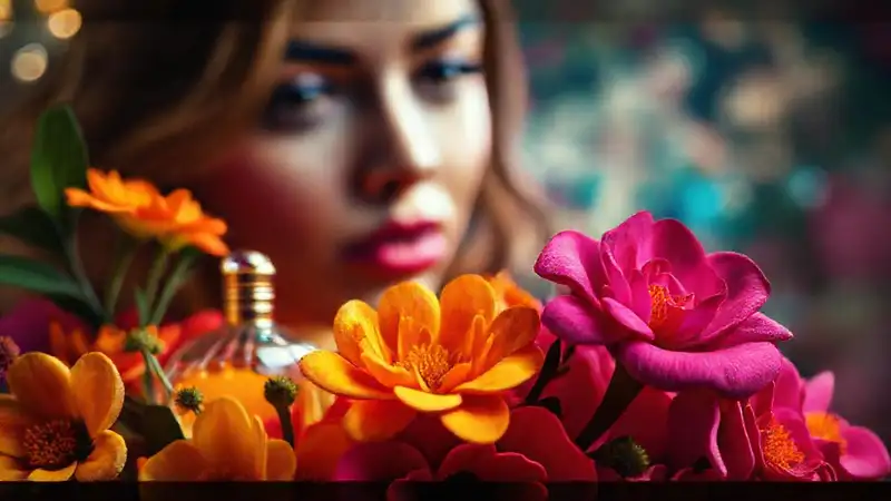 Belleza exótica y sutilmente difuminada