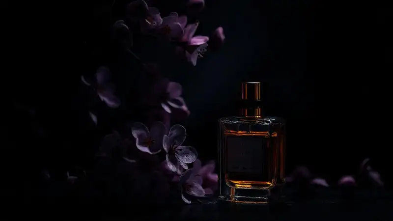 Atmósfera oscura y sofisticada con almendros