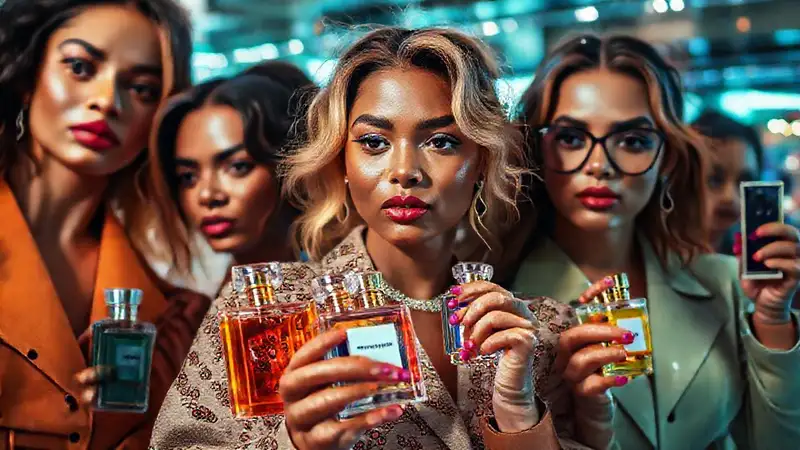 Estética vibrante e influyente en redes