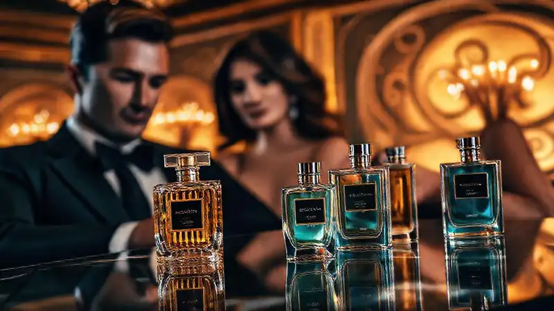 Perfumes lujosos evocan sofisticación y elegancia