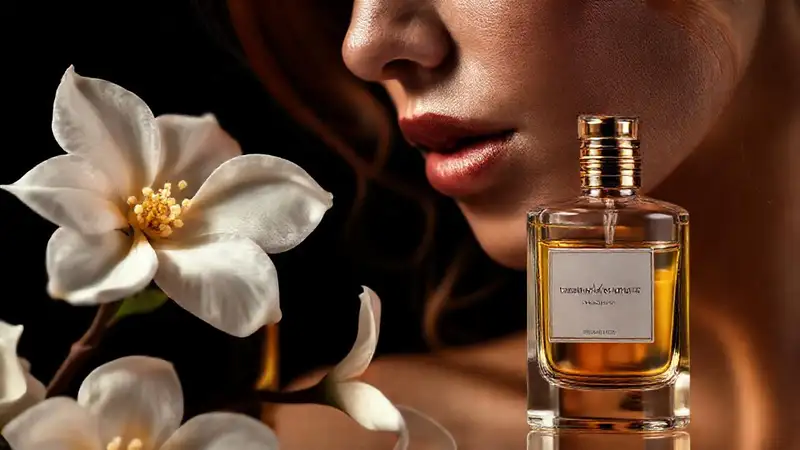 Jasmine lujosa en botella