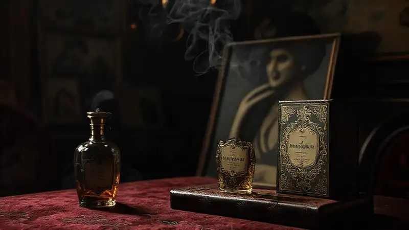 Una publicidad clásica evoca nostalgia y elegancia