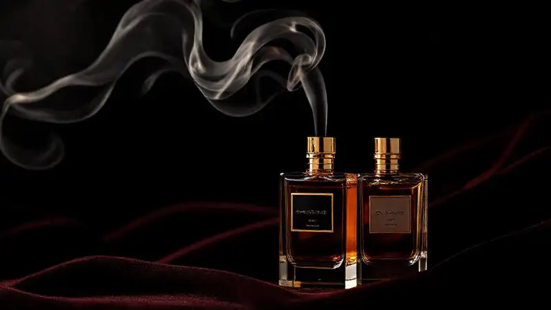 Fragancia lujosa en elegante botella