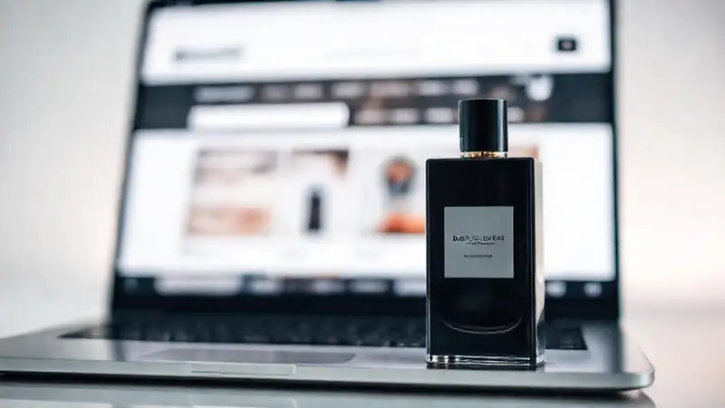 Minimalismo elegante en línea y luz suave