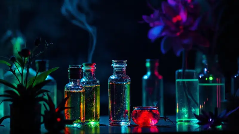 Laboratorio oscuro: perfume conceptual y abstracto