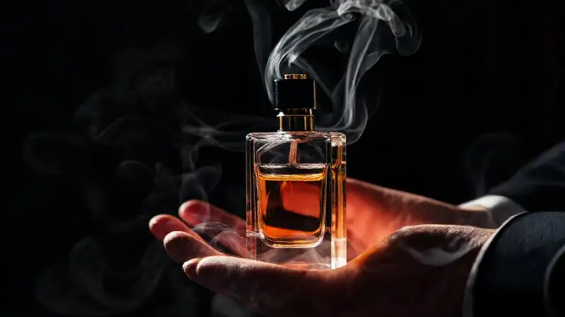 Un perfume elegante emana misterio
