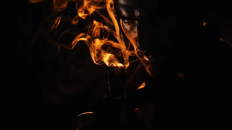 Una botella oscura