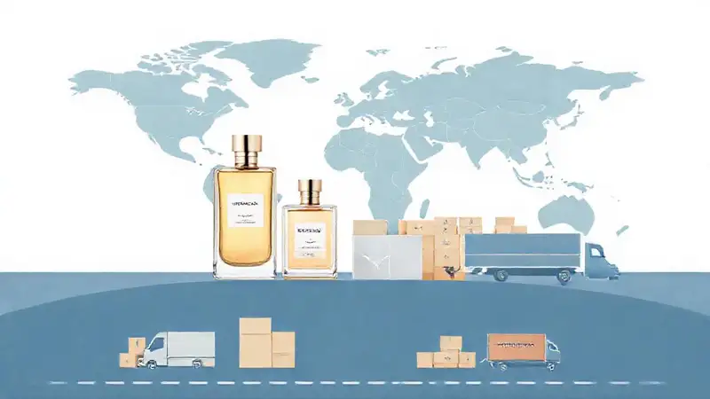 Perfumes globales se envían profesionalmente