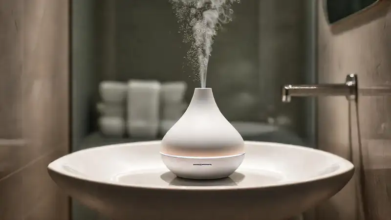 Difusor de baño blanco