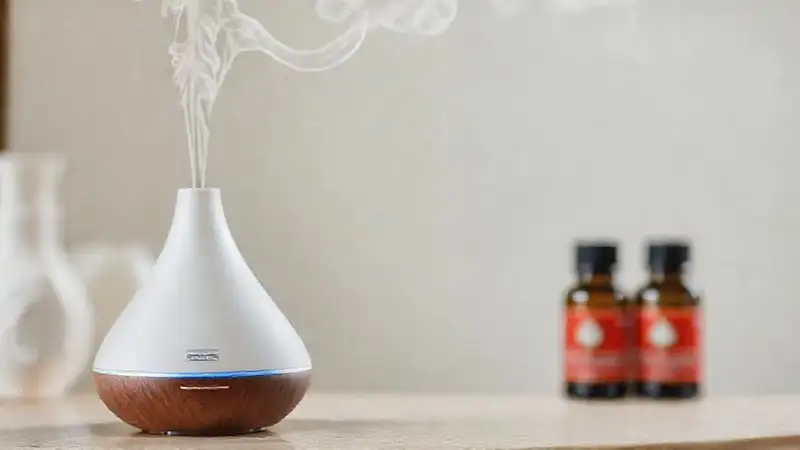 Difusor elegante: vapor informativo y cautivador