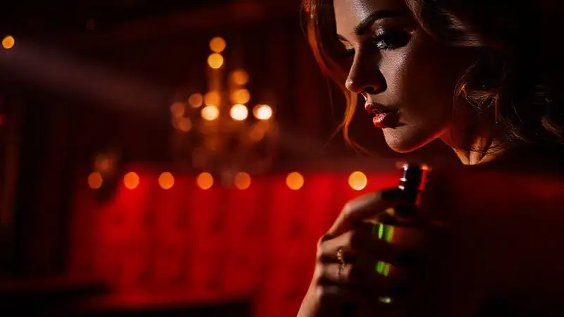 Un club oscuro y misterioso brilla