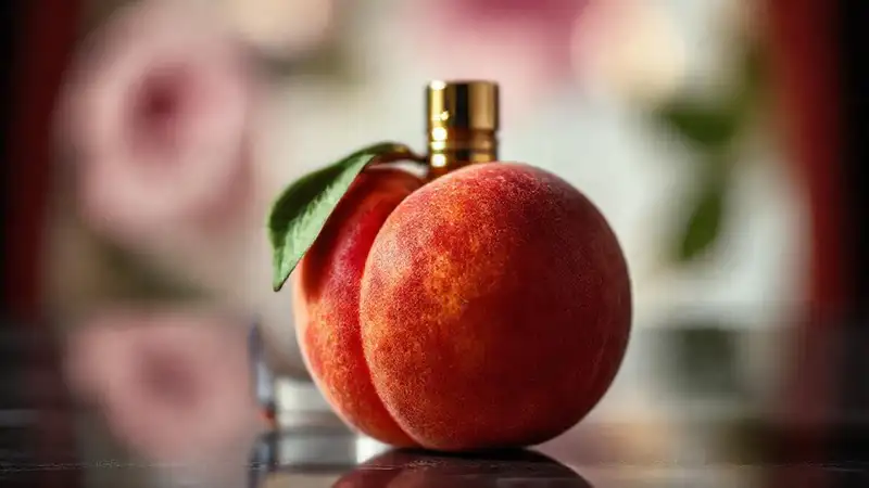 Frasco de perfume de lujo