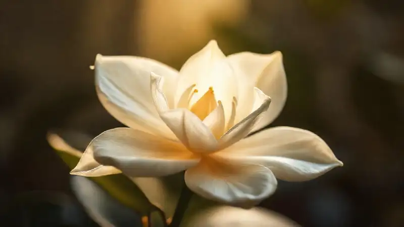 La gardenia irradia lujo y quietud