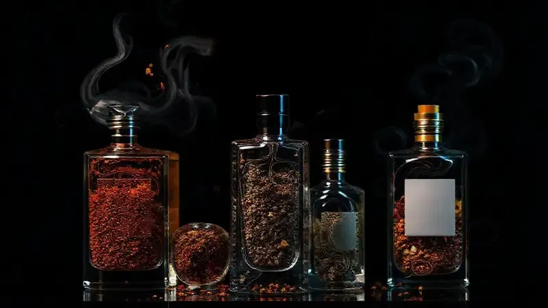 Cómo usar acordes especiados en perfumería diseñador unisex
