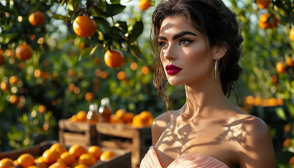 Cómo destacar una fragancia con naranja en un mercado saturado